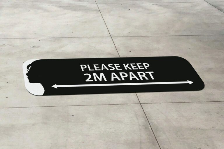 Floor Sticker Salon