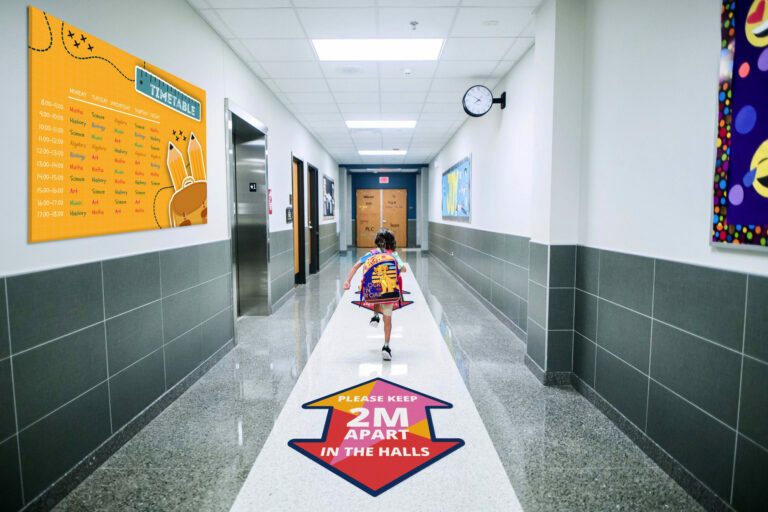 Floor Stickers Corridor