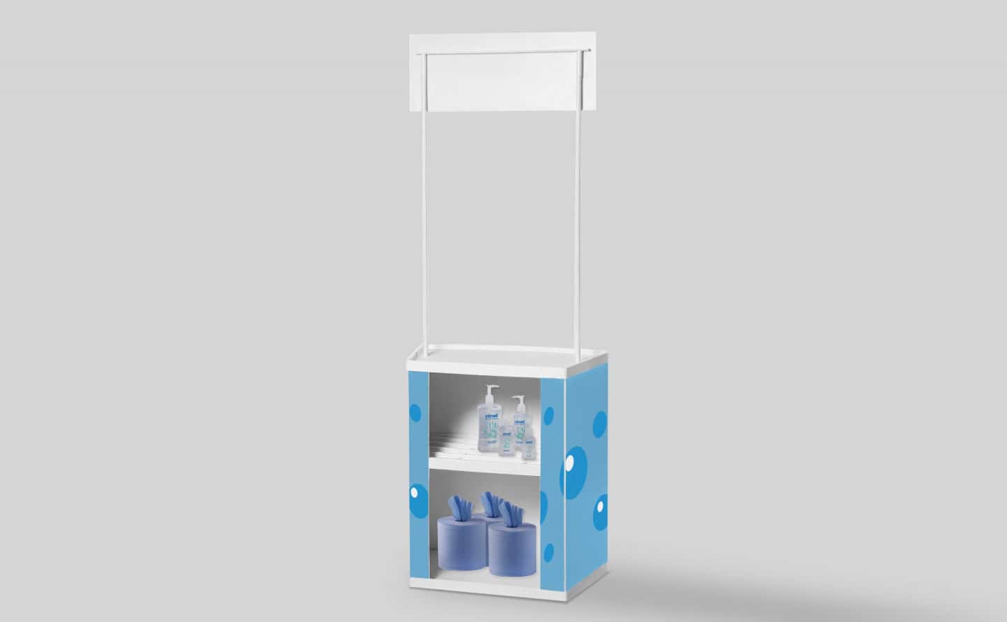 Hand Sanitising Station Back