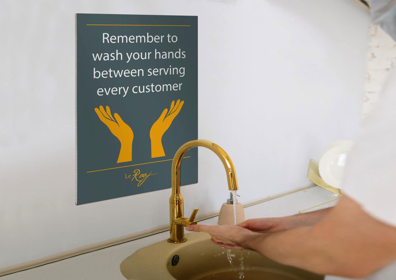 Hand Washing Sign