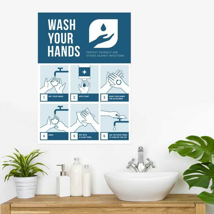 Poster Wash Your Hands