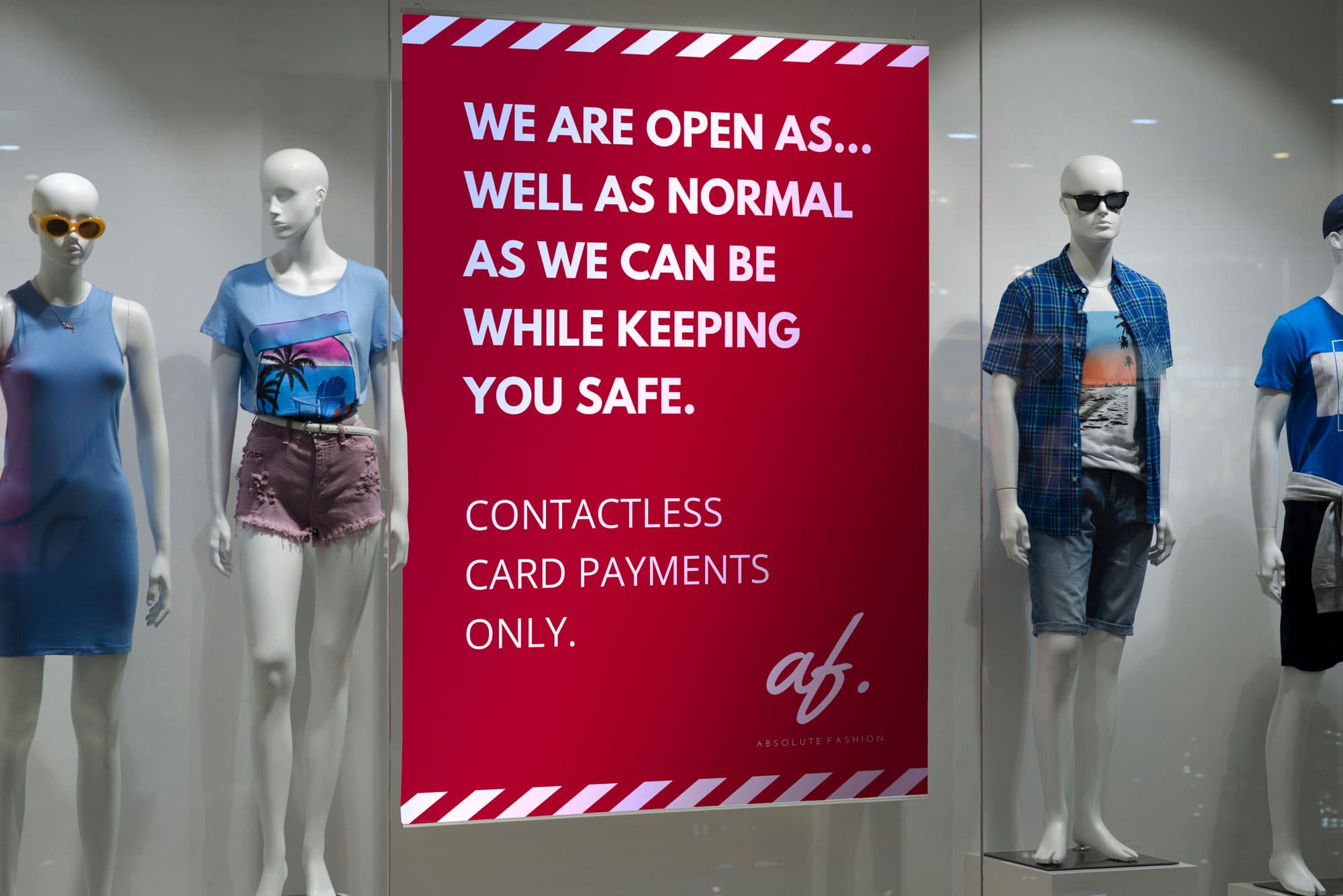 Poster Window Shop