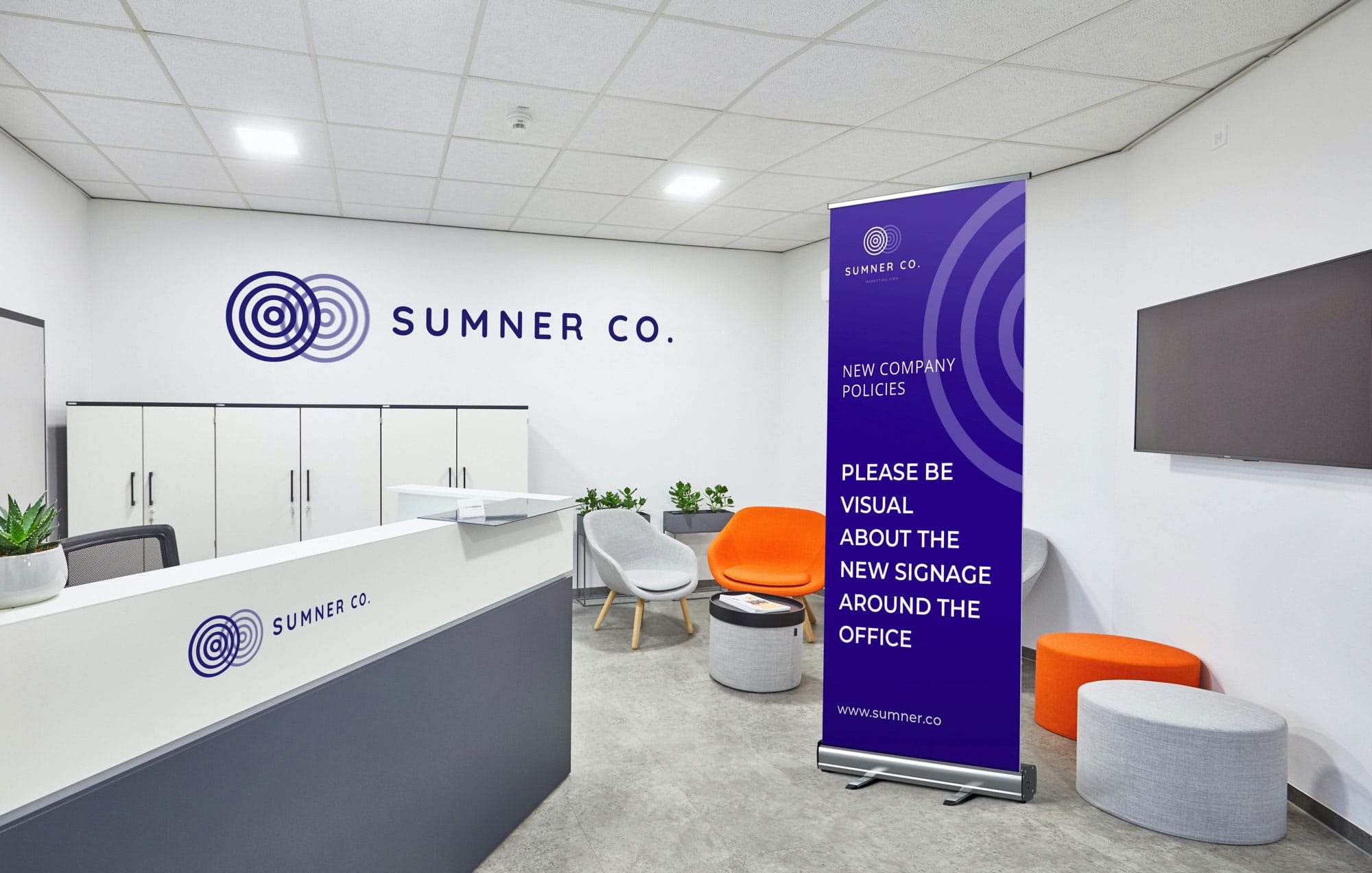 Roller Banner Office