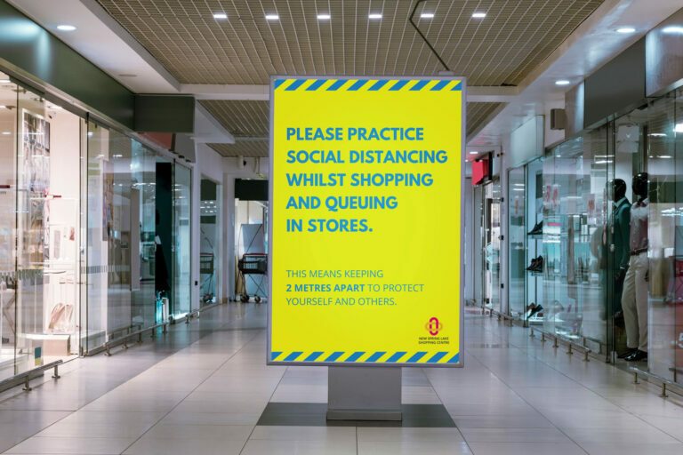 Sign Shopping Centre