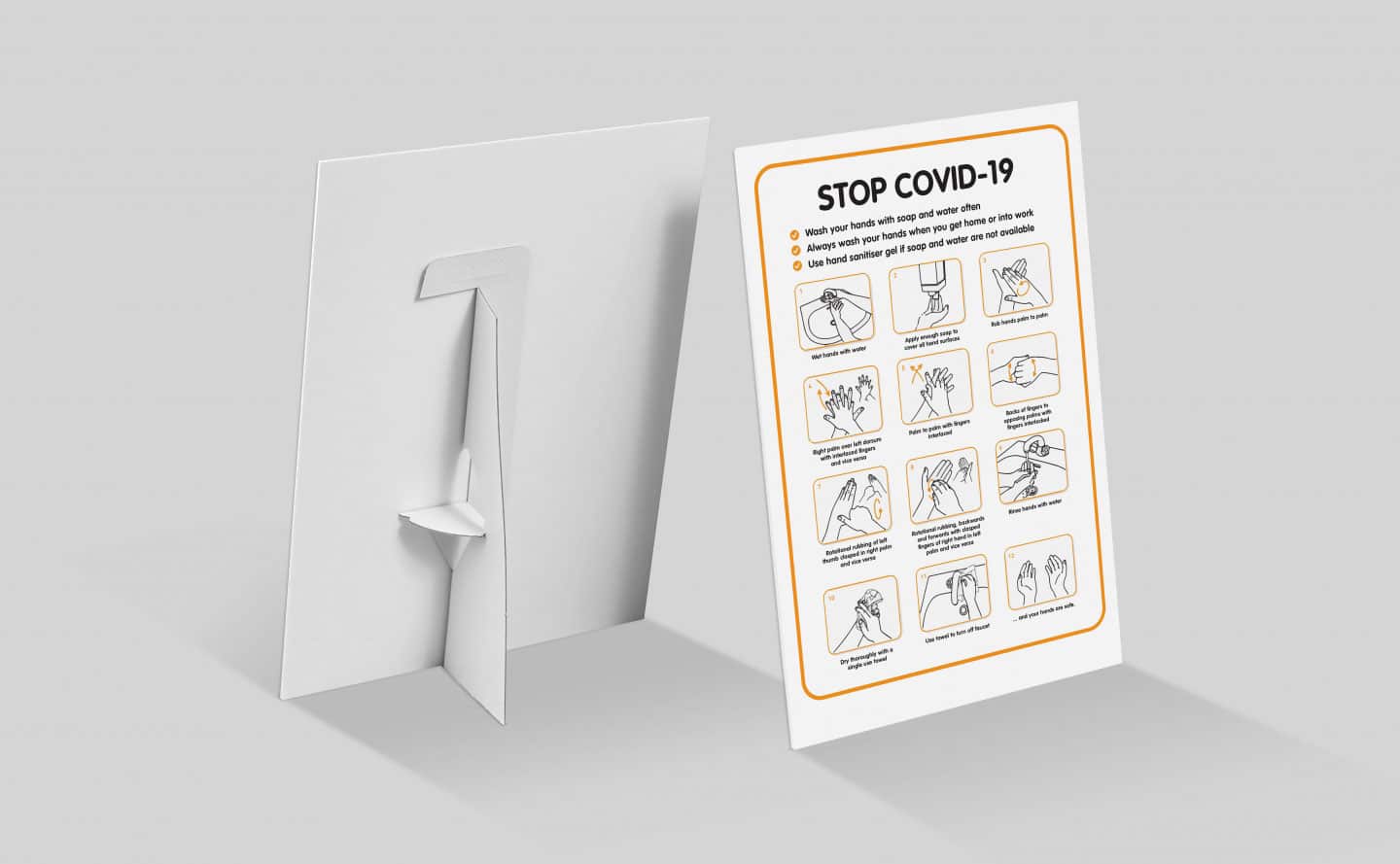 Strut Card Health Advice